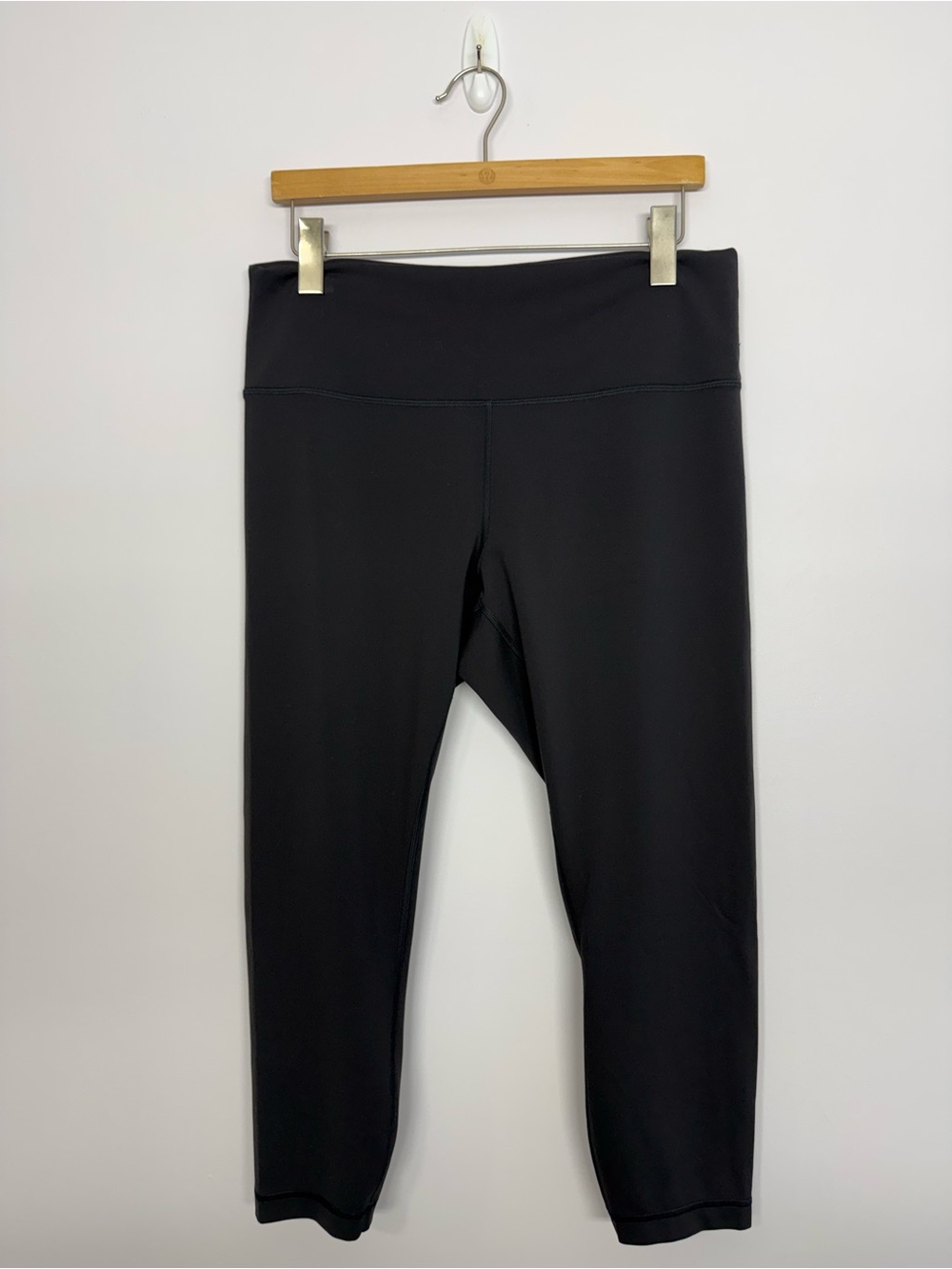 Lululemon Wunder Train High-Rise Crop 23" Black Size 14